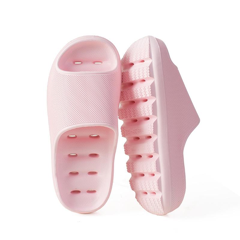 Best Selling New Women Slides   EVA slippers Pure Color Indoor Slide House Slides Cheap Ladies slippers  Fashion Heel slippers