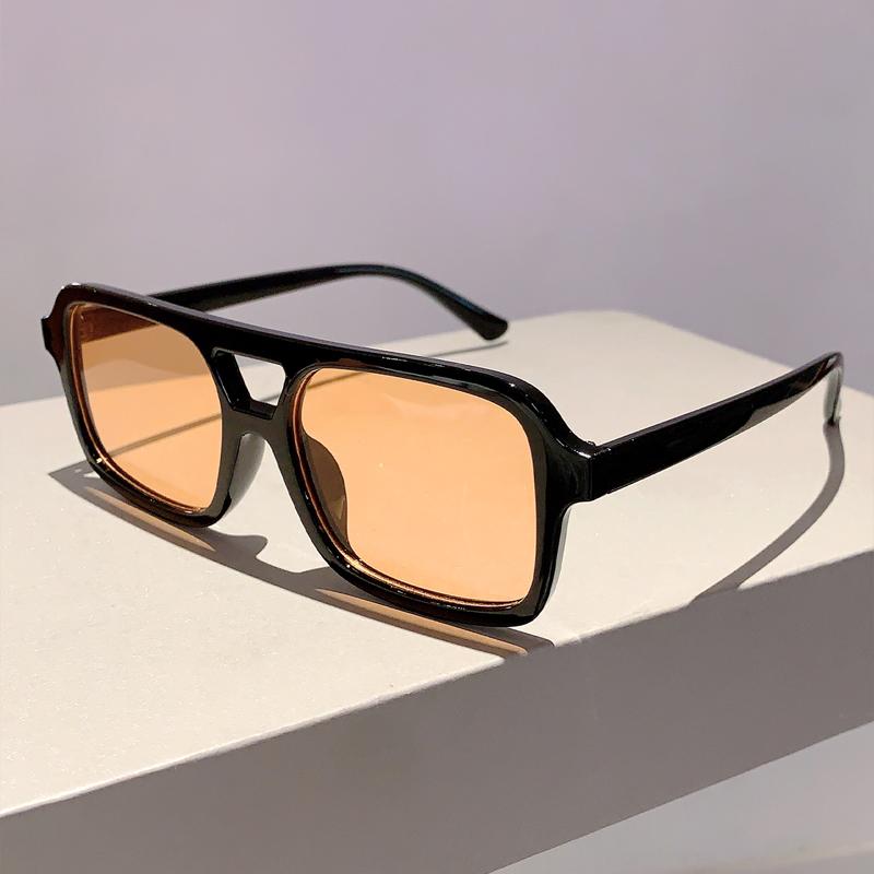 KAMMPT Vintage Sunglasses 2024 New Classic Double Bridge Outdoor Men Shades Stylish Retro Multicolor Brand Design Women Eyewear