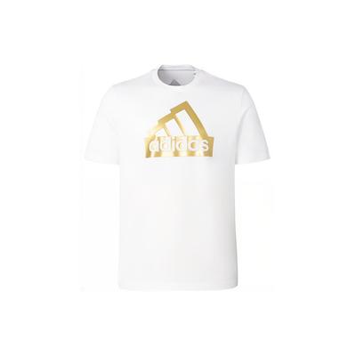Sportswear Future Icons Metallic T-shirt 'White Gold' Men's II3466
