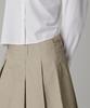 MUSINSA STANDARD WOMAN Women'S Cotton Pleated Mini Skirt [Beige]
