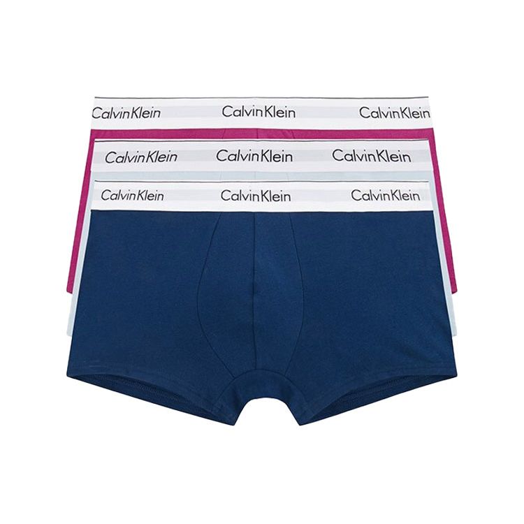 

Calvin Klein Letter Print Boxer Shorts 3-Pack Men underwear NB2380-JN9 S