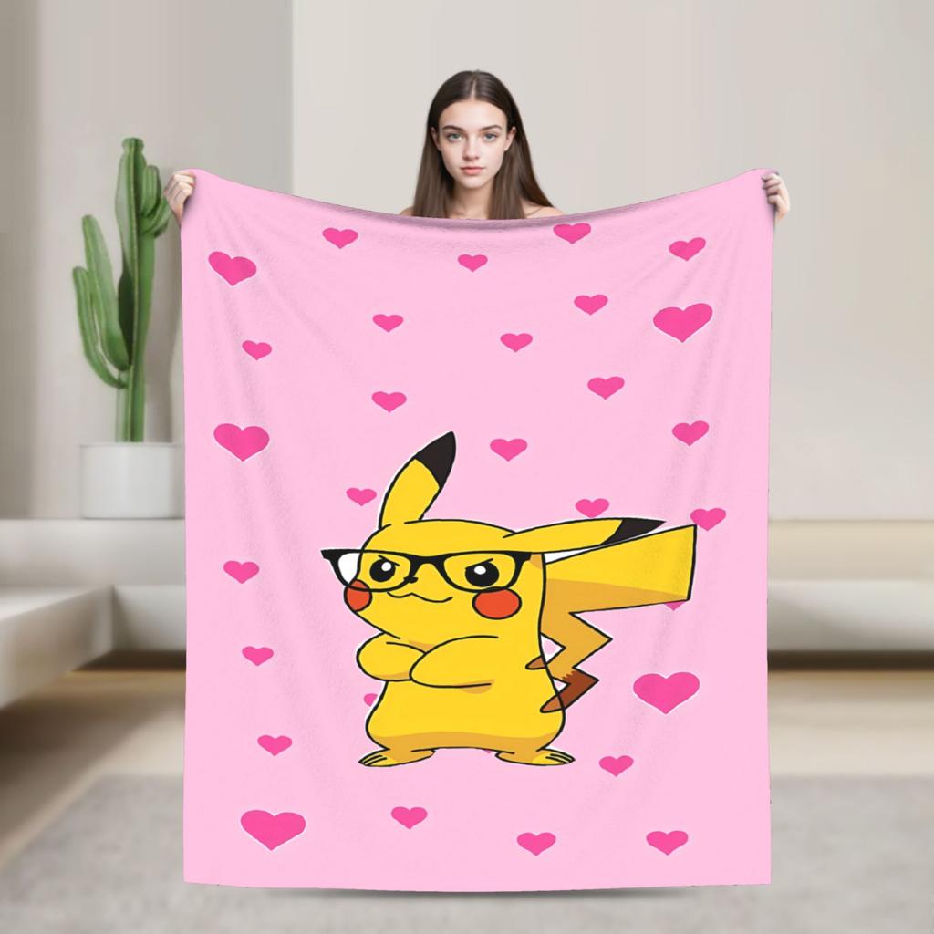 Bulbasaur Bloom Manga Blanket Quality Warm  Bedding Throws Winter Students Couch Chair Sofa Bed Fashion Bedspread