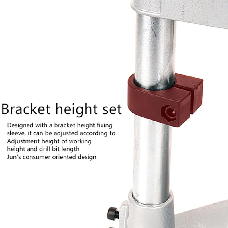 Bench Drill Holder Single-Head Electric Drill Base Frame Multifunctional Aluminum Alloy Power Grinder Accessories
