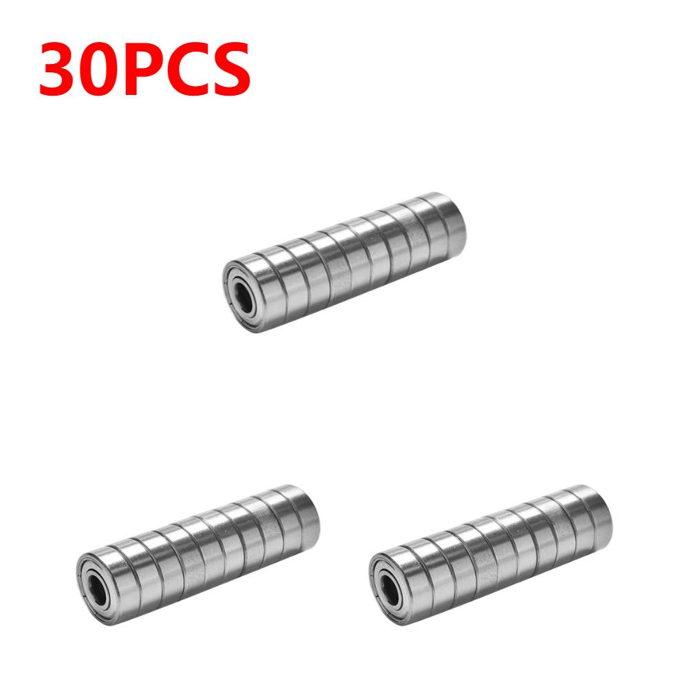 100-10Pcs 608ZZ Metal Double-Shielded Miniature Deep Groove Skateboard Ball Bearings 8x22x7mm for Skateboards Inline Skates