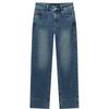 EICHITOO Women's High-Waisted Tapered Leg Jeans