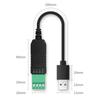 RS485 to USB Converter Serial Port Cable Industrial Communication Module Replacement For PLC Controller