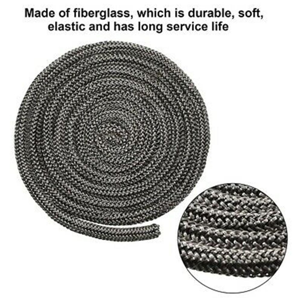 1pcs Fiberglass Rope Seal 6/8mm Door Seal Fiberglass