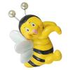 2Pieces Cute Climbing Bees Resin Pot Huggers Figurines for Personalizing Garden Patios Balconies and Home Decoration