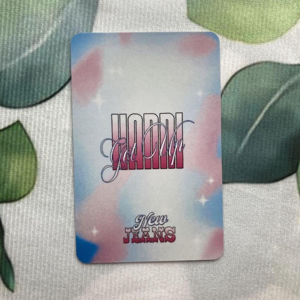 [USED] NEWJEANS inkigayo Sanok Newji pre-recorded trading card Hani