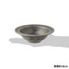 Marui Seito Shigaraki Ware Hechimon Bowl, Diameter 18cm, Black Glaze Carving, Black, MR-3-4145