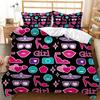 Urban Trend Duvet Cover Set London Canvas Shoes For Kids Teens Twin Bedding Set Double Queen King Size Polyester Quilt Cover