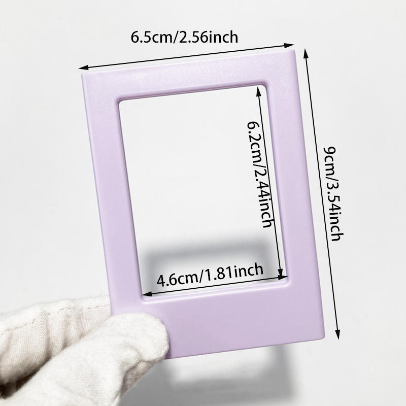 5PCS Lightweight Photo Frames Wall Desktop Reusable Photocards Displaying Sign Paintable Picture Frames for Office Home