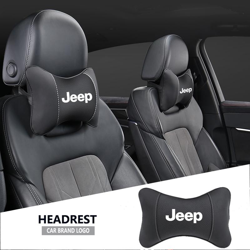 Jeep Car Seat Head Support Cushion Interior Accessories For Jeep Renegade Compass Grand Cherokee Wrangler Patriot