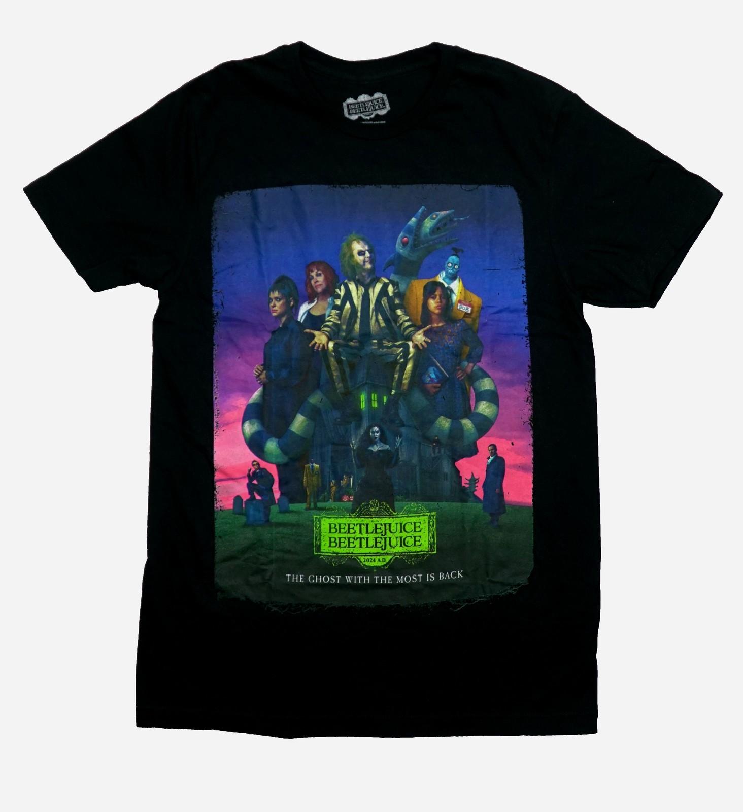 Beetlejuice, Beetlejuice New Adult T-Shirt - 2026 A.D. The Ghost With the Most XXXXL