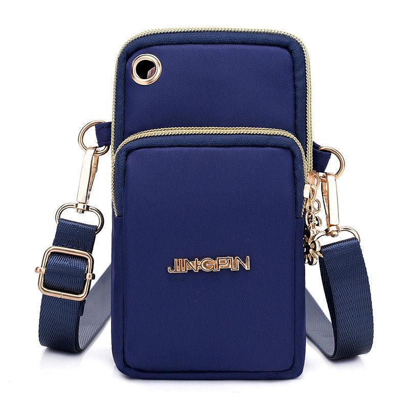 Yogodlns Borsa per Cellulare da Sport all'Aperto Borsa da Polso per la Corsa Portamonete Piccolo Portafoglio (spalla / Collo sospeso)