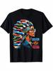 T-shirt Mese della Storia Nera L'Educazione È Libertà Uomo e Donna Estate Cotone Abbigliamento Moda Manica Corta Streetwear