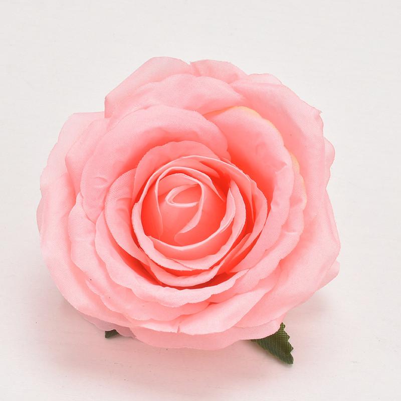 Simulated Multi Colored Rose Head For Flower Wall Wedding And Party Decor