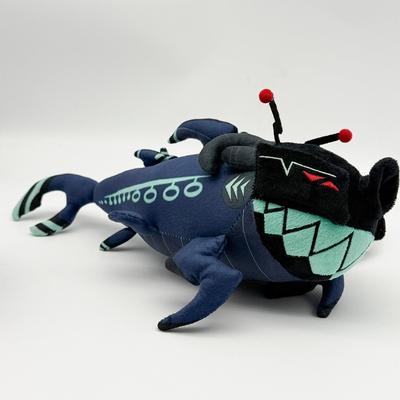 Nové plyšové hračky Hazbin Hotel Shok Wav Měkké roztomilé anime hračky Panenky ryby Shockwave Figurky postav z Hell Inn Plyšové figurky Speciálně vyrobené pro fanoušky