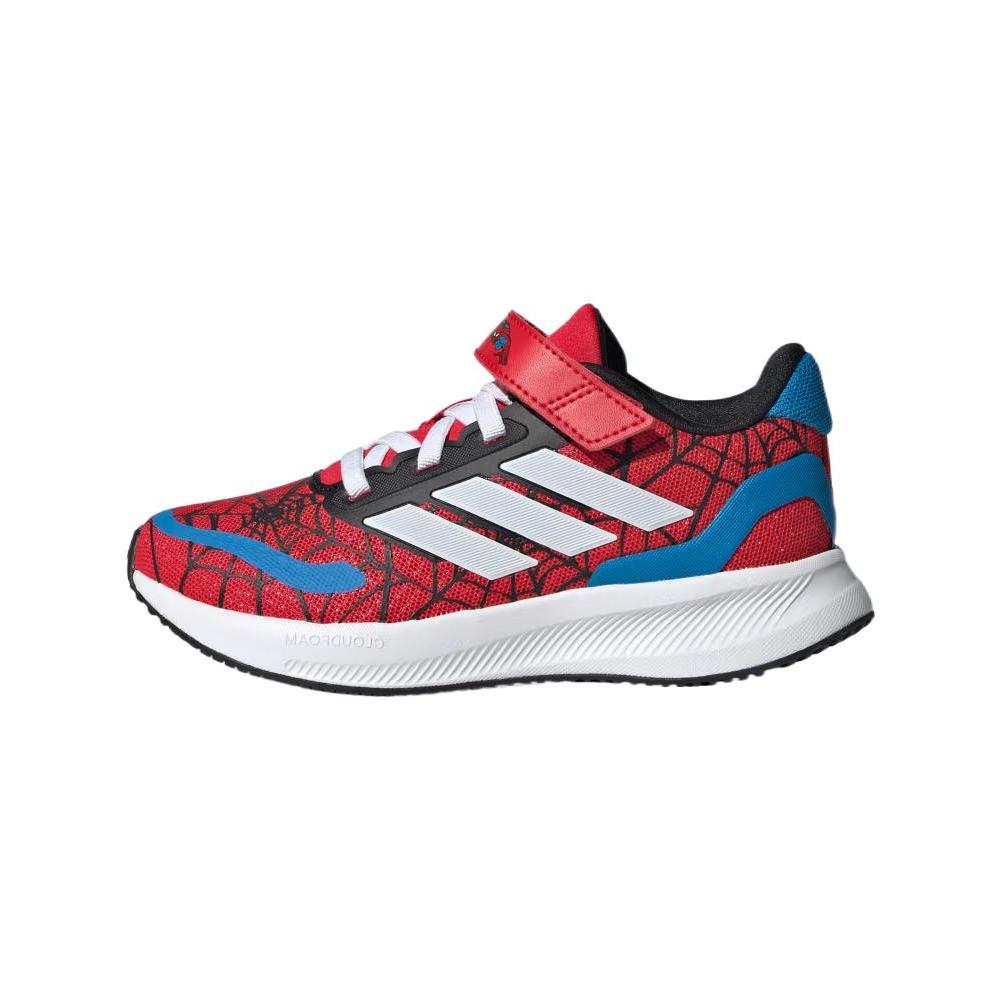 Marvel X Adidas Runfalcon 3.0 C Spider-Man Kids Sneakers Red Pure-Ruby Cloud-White IH8743