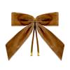 Velvet Bow Christmas Tree Decoration Pendant Christmas Atmosphere Dress Up Props