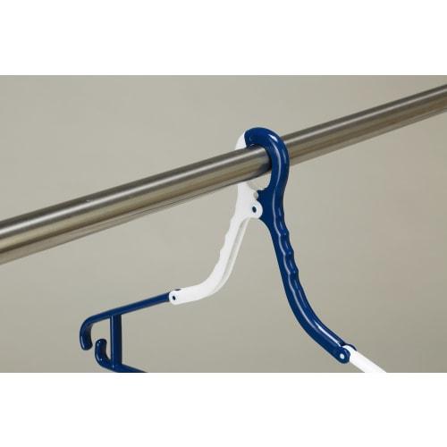 Twin Mall Laundry Drying Hanger, Navy, 3-Pinch, BEILU BE-05N