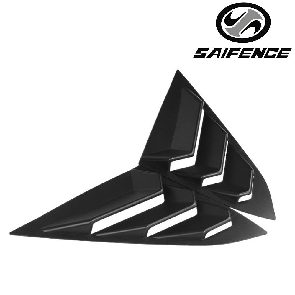 Rear Air Vent Louver for 10th Gen Civic Rear Side Modification, Invoice Available Gloss Black