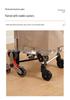 Compact Aluminum Stair-Climbing Shopping Cart with Cloth Bag and Pull Rod