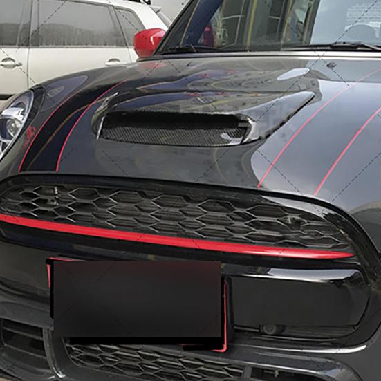 

3шт капот Air Carbon Decal водостойкий самоклеящийся входное волокно черный капюшон Air