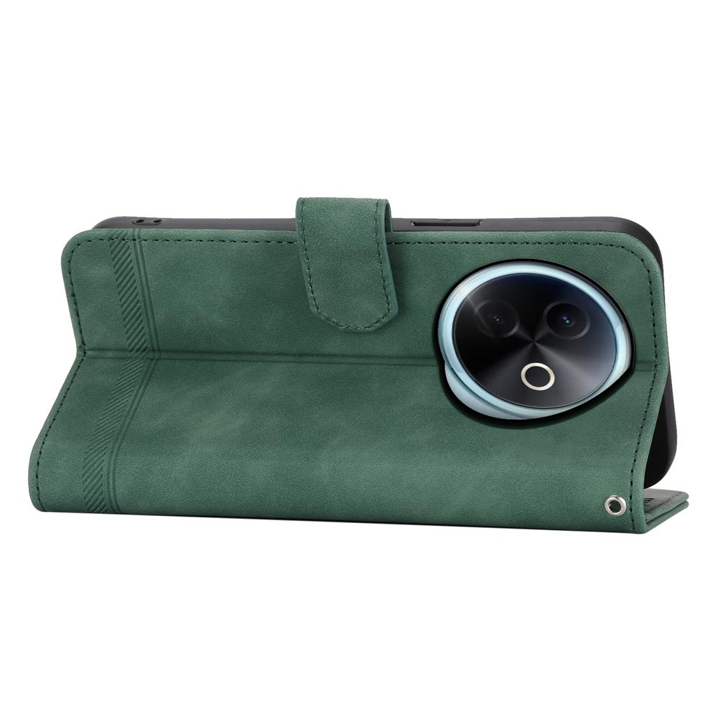 DIERFENG DF-03 For vivo Y39 5G Case Lines Imprint Wallet Leather Phone Cover