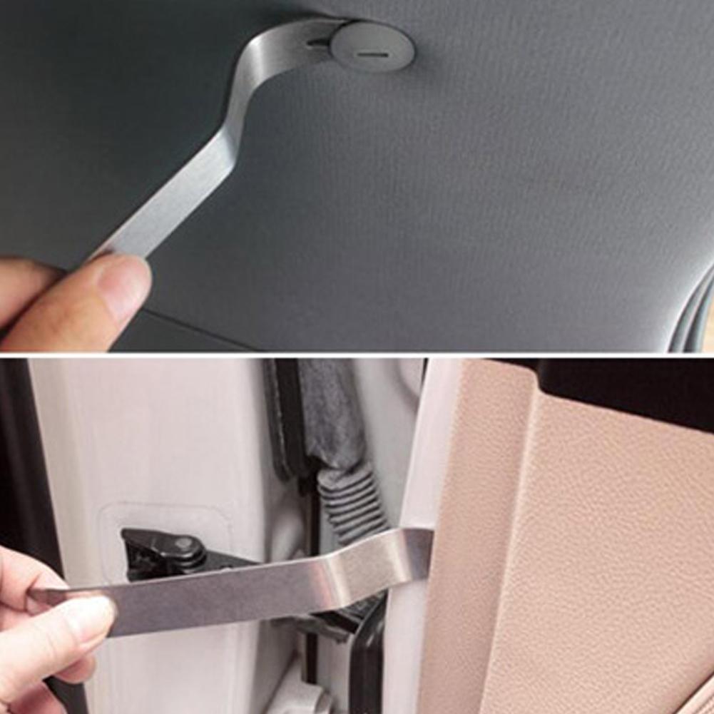 Stainless Steel Scraper Ultra Sharp Scrapers Remove Residue from Steel Aluminum and More Ends Offer Extra Leverage Car Tool