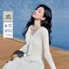 Women's Simple V-neck Knit Cardigan