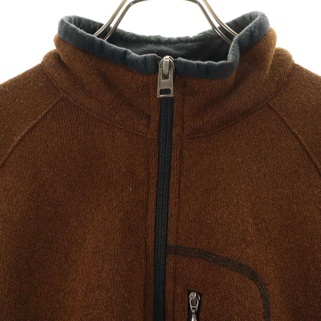 Columbia knit Fleece jacket L Brown Outdoors Men's Used
