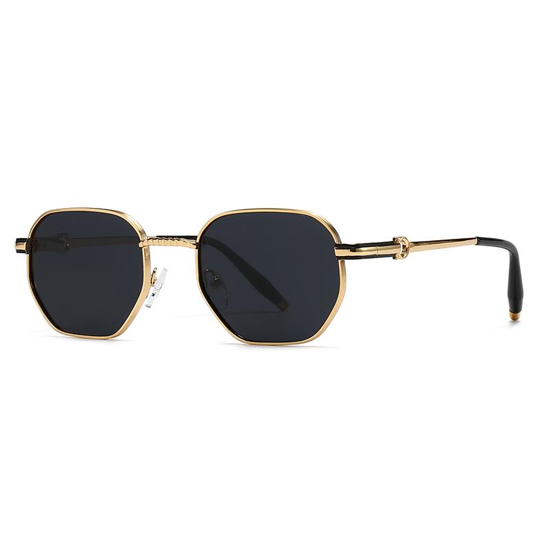 Sunglasses Men'S Sunglasses For European And American Street Style Model Polygonal Sunglasses For Women