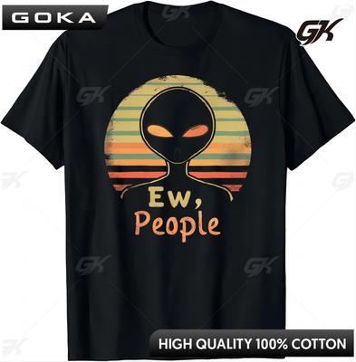 Stand Out with This Trendy Alien Ew People Tshirt Funny Clothes Graphic T Shirts  Men Clothes Tops Camisas Streetwear