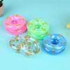 Yellow Duck Mini Rings Swimming Toy PVC Duck Bathing Float Lifebelt Model  Children Gift