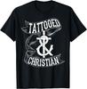 Cool Tattooed & Christian | Cute Inked Lover Believer Gift T-Shirt