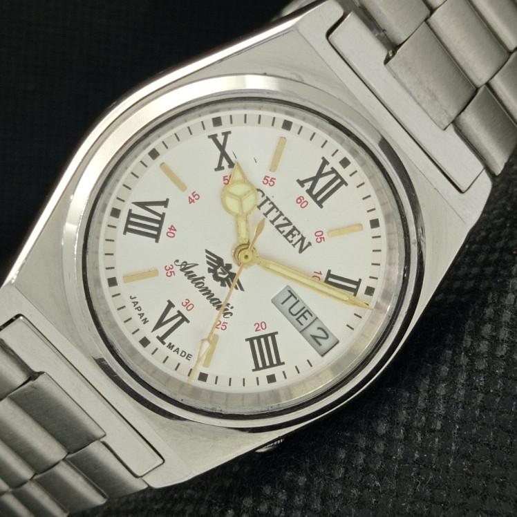

Б/У винтажные мужские часы Citizen Automatic 8200 из Японии, серебряные 608j-a317012-9 SKU608j-a317012