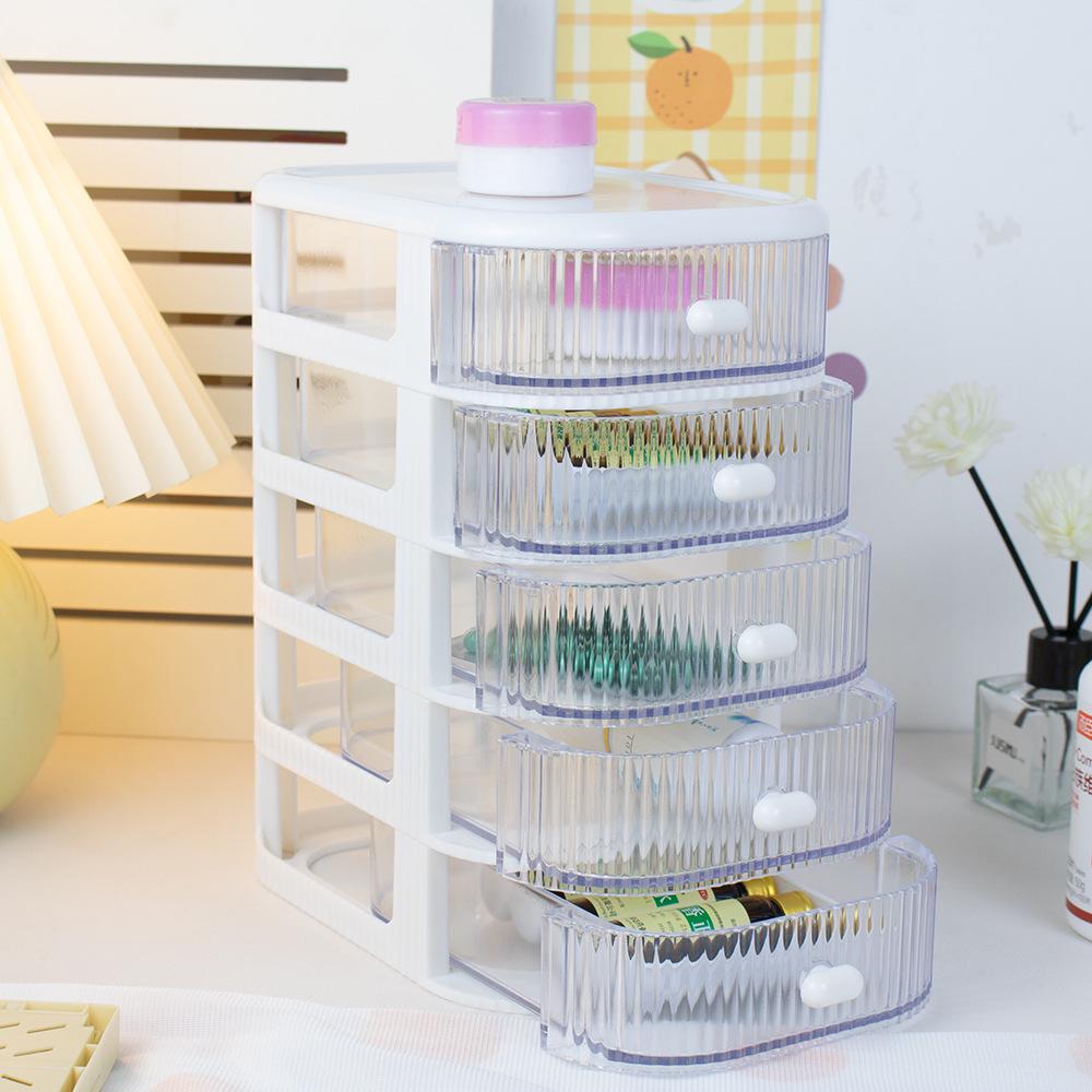 Desktop Drawer Jewelry and Cosmetics Storage Box