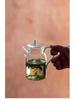 Chaxun Song Style Heat-Resistant Glass Teapot