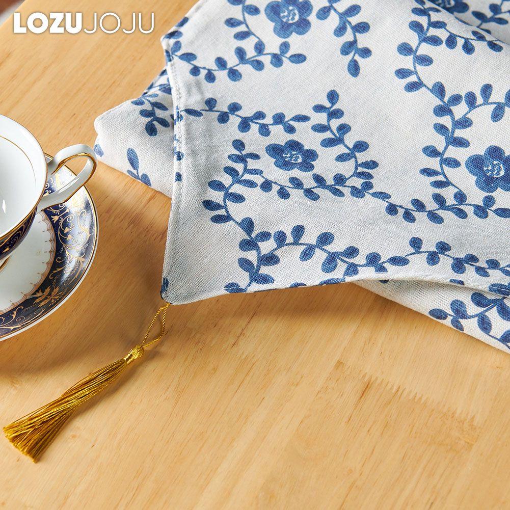 1PC LOZUJOJU Hot Selling Versatile Chinese Retro Plum Blossom Printed Table Runner Dinner Table Decorative for Home Table
