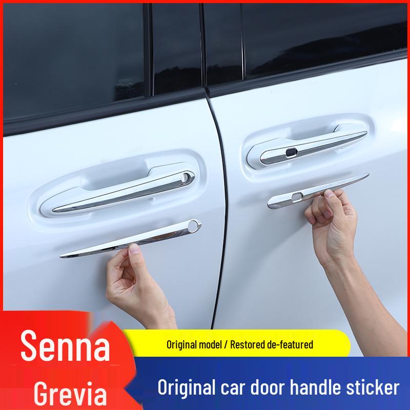 Toyota Sienna 2021-2024 Chrome Exterior Door Handle Cover