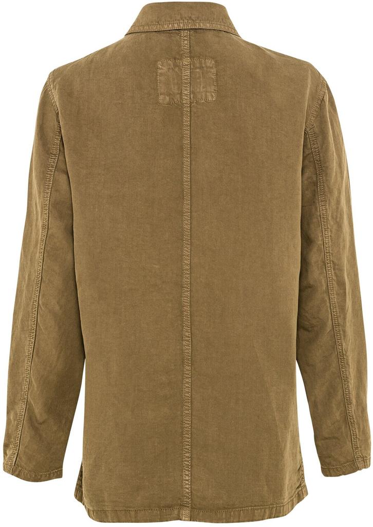 Демисезонная куртка Camel Active Overshirt Aus Einem Lyocell-leinen-mix (320280 7411 39) military olive