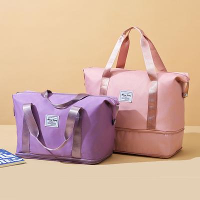 Large Capacity Waterproof Travel Bag with Dry Wet Separation, Sports Swimming and Fitness Bag, Short Distance Business Travel Luggage Bag