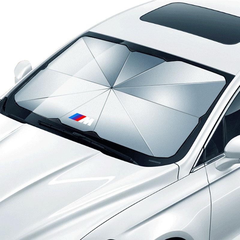 1Pcs M LOGO Foldable Car Windshield Sunshade Umbrella for BMW X7 X3 X4 X5 X6 3 4 5 6 7 Series Z4 M M3 M5 M6 E38 E39 E46 E53 E60 E61 E64 E70 E71