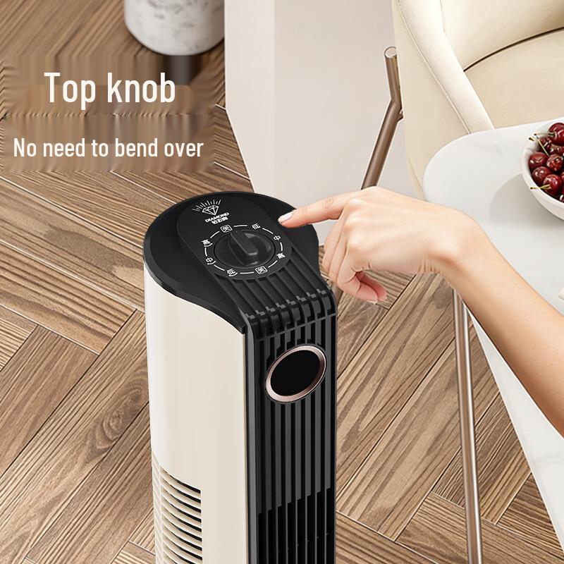 Diamond Bladeless Tower Fan CN Plug (adapter Included)