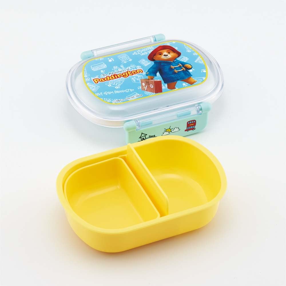 Skater Bento 360ml Fluffy Made In Single Dishwasher and Microwave Paddington Bear Children's Box, Capacity, Lid, Japan, Tier, Safe, Design, QAF2BAAG-A