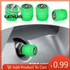Interior Stickers 4PCS Luminous Car Tire Valve Caps Fluorescent Night Glow Decor For Lexus F-SPORT ES RX NX LS UX LM LX GX LC RZ ysbn77