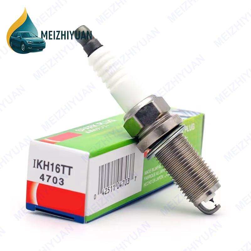 4pcs IKH16TT 4703 Dual Iridium TT Spark Plug for PEUGEOT 206 207 307 308 406 407 TU5JP4 EW10J4 Toyota Hyundai Highlander Sonata