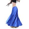 Fashion Sparkling Satin Satin Skirt Spanish Professional Belly Dance Skirt Show Costumes Large Swing Dancer Practice Wear Dance