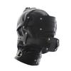 Deluxe Detachable Dildo Gag Headgear with Eye Mask - Full Coverage BDSM Helmet